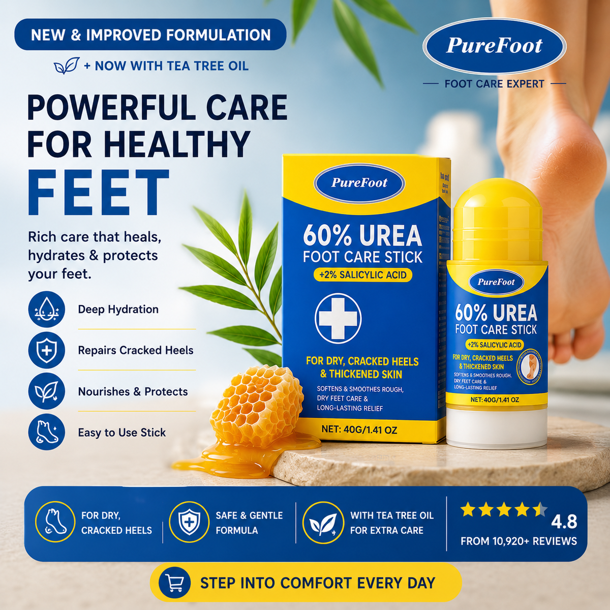 Nuvelle PureFoot Relief Stick™